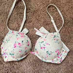 VS Pink Wear Everywhere Super Push Up Bra